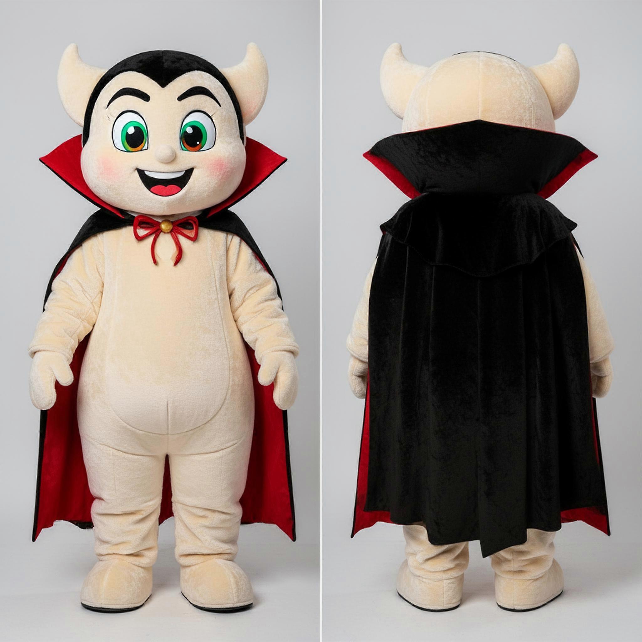 MASTICOT Creamy Cartoon Vampire Mascot