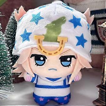Anime JOJO Steel Ball Run Cosplay Johnny Joestar Gyro Zeppeli Doll Plush Stuffed Cotton Dolls Room Decoraton Christmas Prop