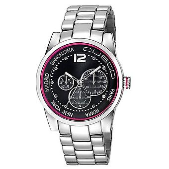Watch custo ac.esf.neg.sport Watch for Women Analog Quartz with stainless steel bracelet CU040202