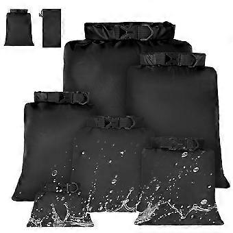 Bolsas impermeáveis, conjunto de 6 unidades, sacos de compressão leves para canoas.