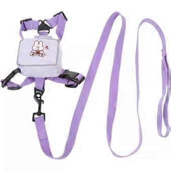 Pet Backpack Leash Cat Harness and Leash Outdoor Adjustable Vest Harness with Small Storage Pocket for Walking Safety and Convenience