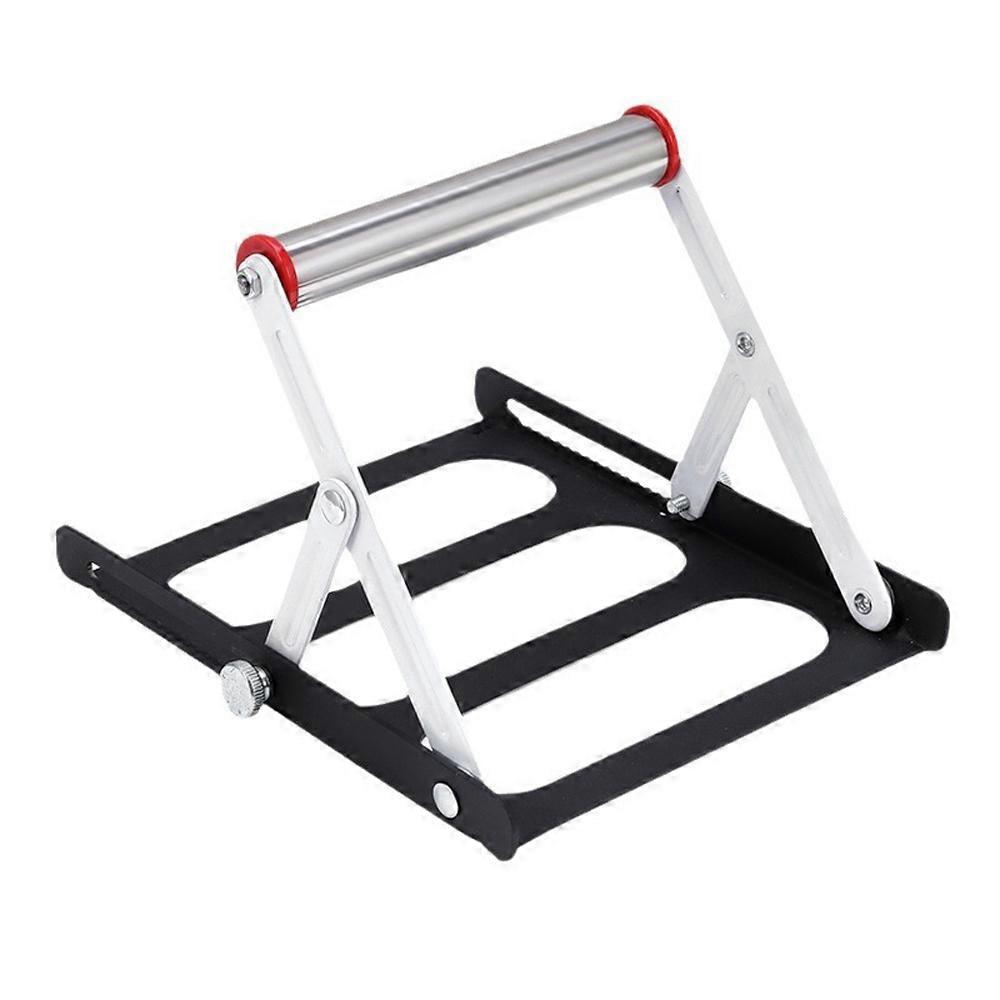 55-135mm Height Adjustable Cutting Machine Material Rack Multi-functional Tripod Auxiliary Support Bracket Foldable Bracket