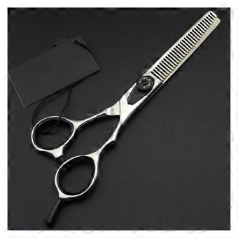 6 Inch Professional Hair Cutting and Thinning Scissors Set, Ultra Sharp Stainless Steel Barber Shears for Salon and Home Use