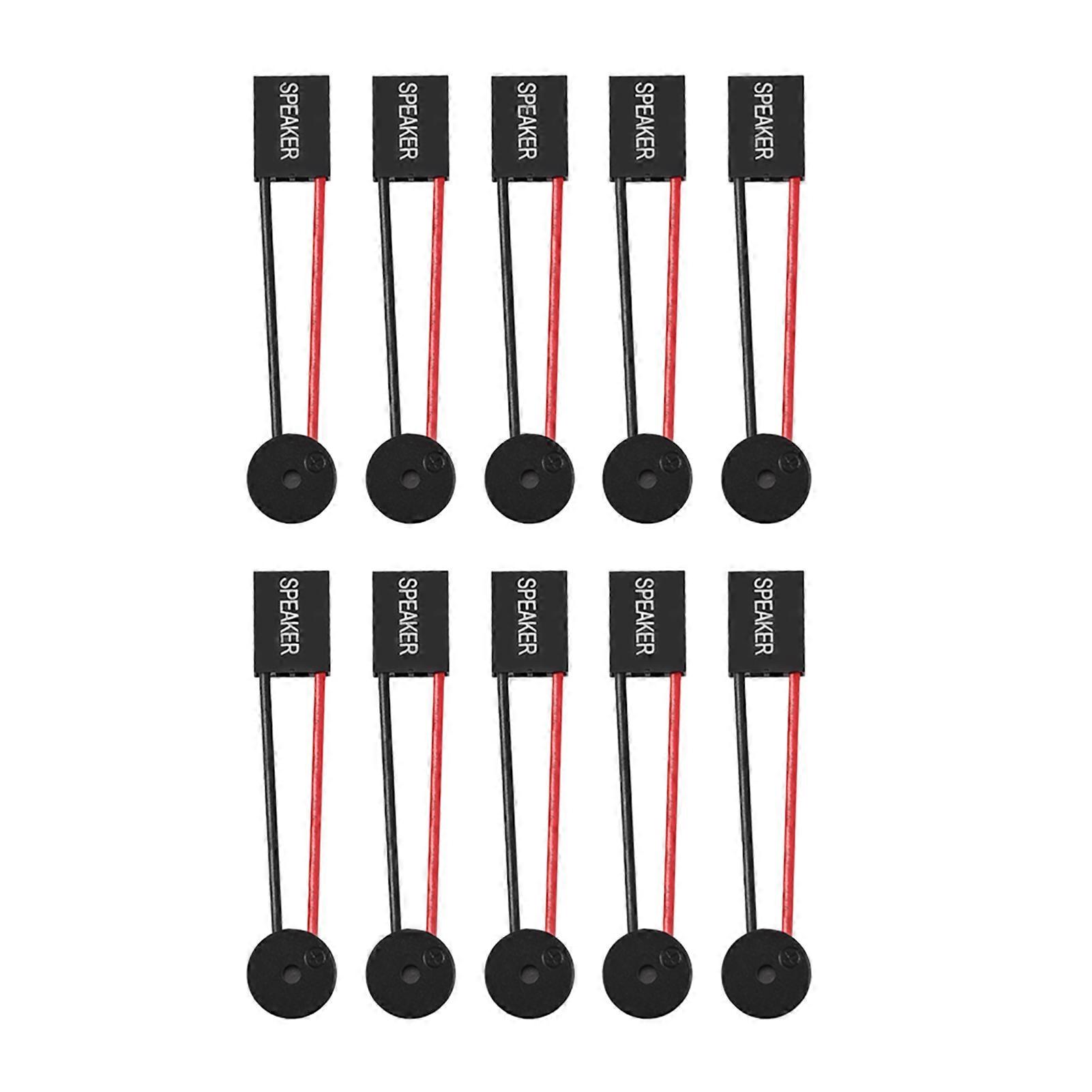 10pcs Desktop PC Computer Mainboard Case Beep Buzzer Speaker Connector Plug