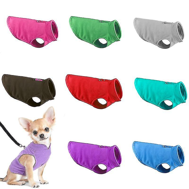 Χειμώνας μαλακό fleece pet σκύλος σκύλος ρούχα κουτάβι ρούχα σακάκια