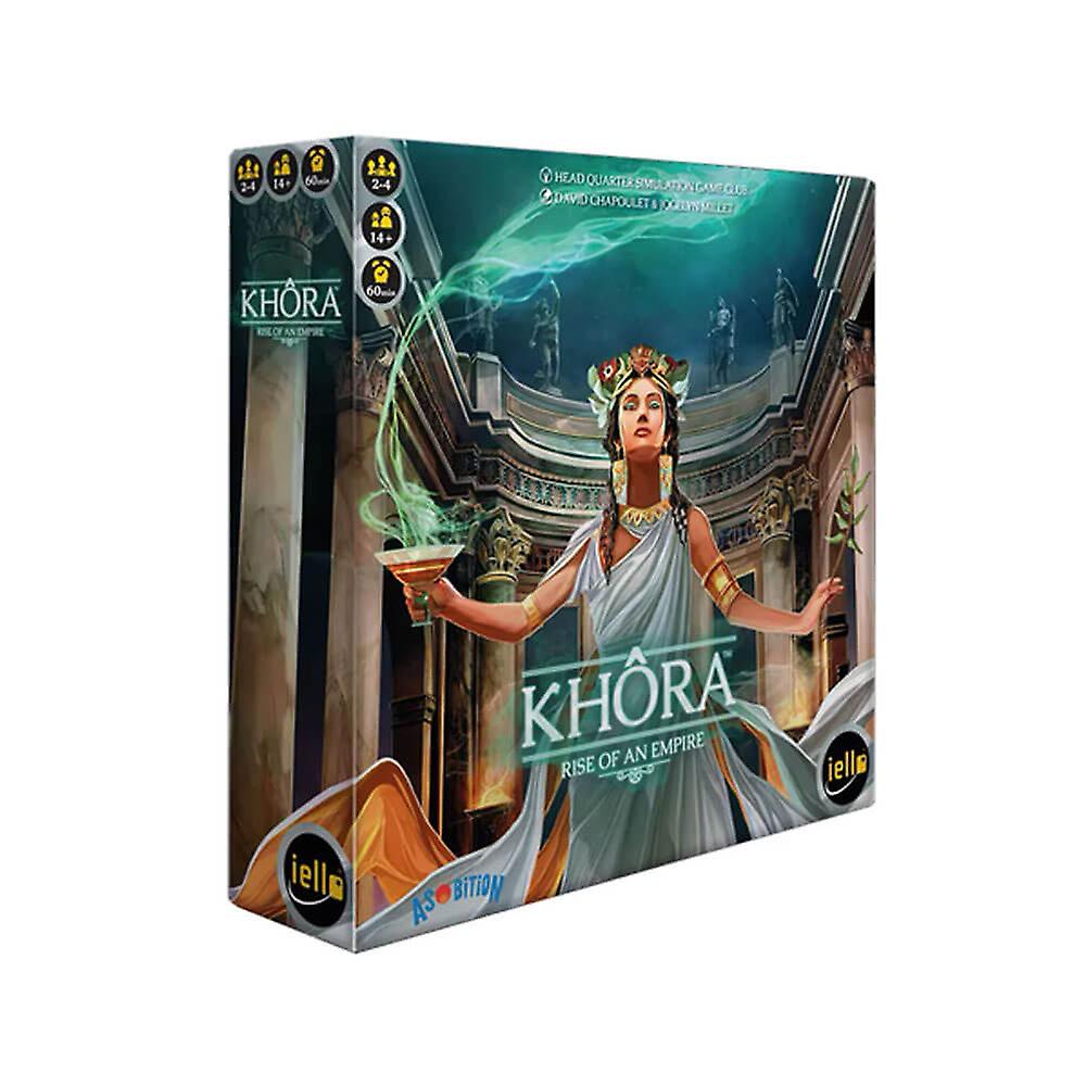 Iello High Quality Khora Rise of an Empire Board Game 2 to 4 Players Ages 15+