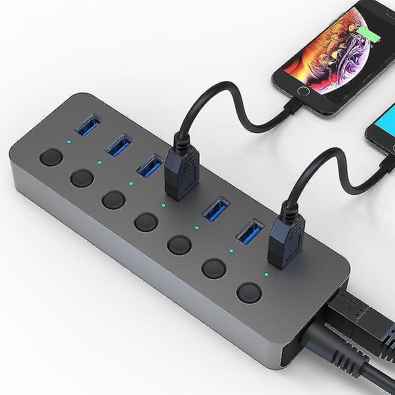 Concentrador de extensión 7 en 1