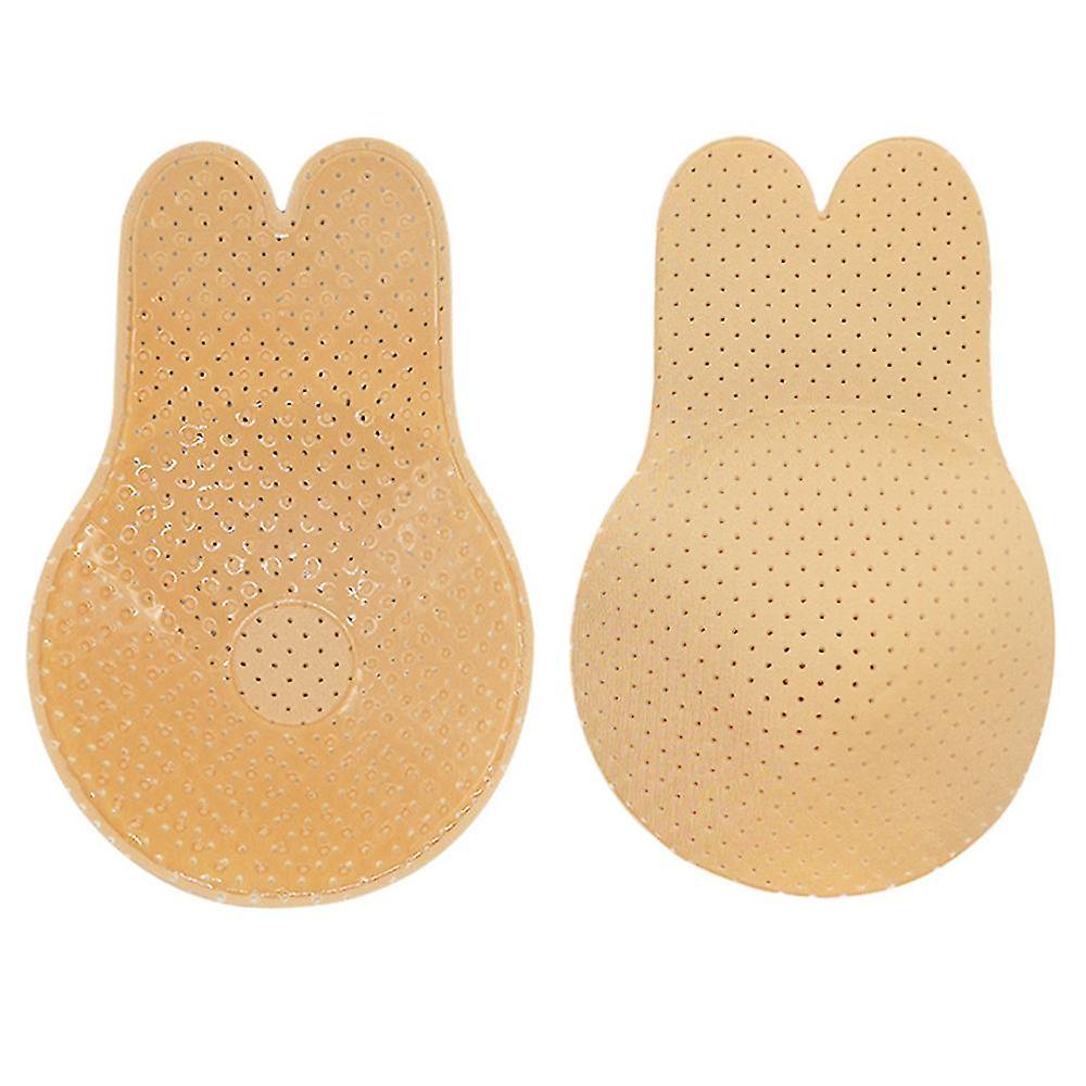 Atmungsaktiver Kaninchenkopf Unsichtbare BH-Pads Selbstklebende Bruststraffung Tape Nippelabdeckung