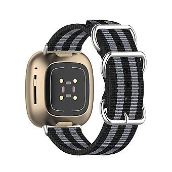 Nylon Loop Strap Fit For Fitbit Versa 3/Fitbit Sense Smartwatch