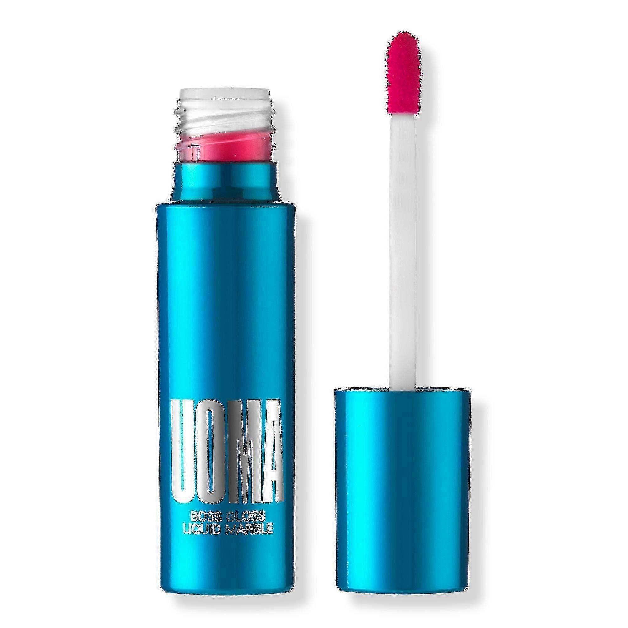Uoma Beauty Boss Gloss Liquid Marble, Rose, 0.1 Oz