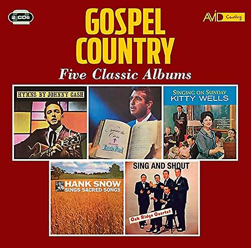 Various - Country Gospel - Five Classic Albums (Hymns By / Nearer The Cross / Singing On Sunday / Sings Sacred Songs / Sing And Shout) [CD]