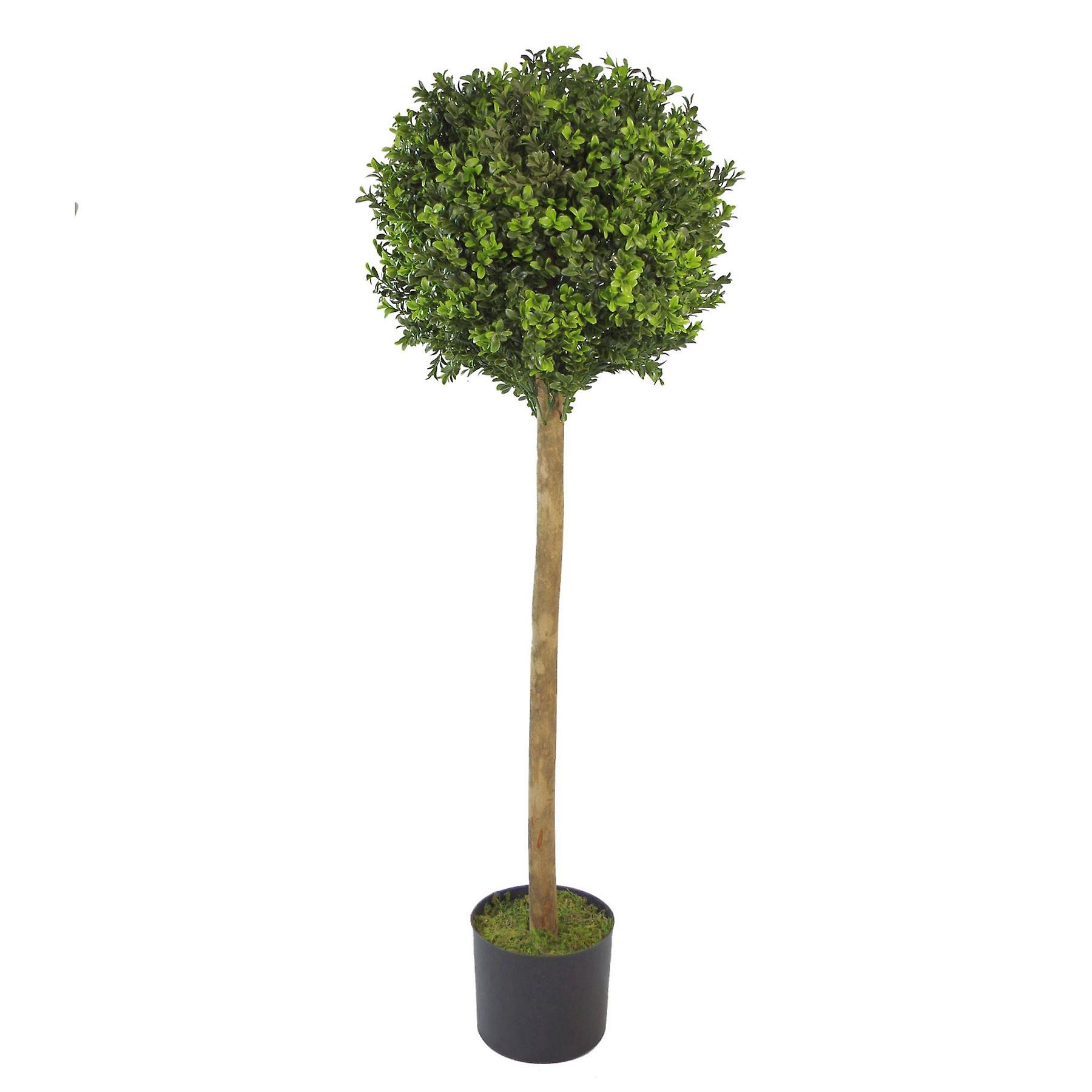 120cm (4ft) Artificial Boxwood Buxus Ball Topiary Tree