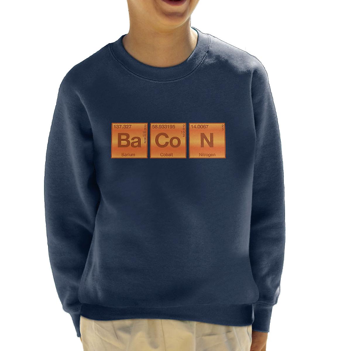 Elementer av Bacon barneklubb Sweatshirt