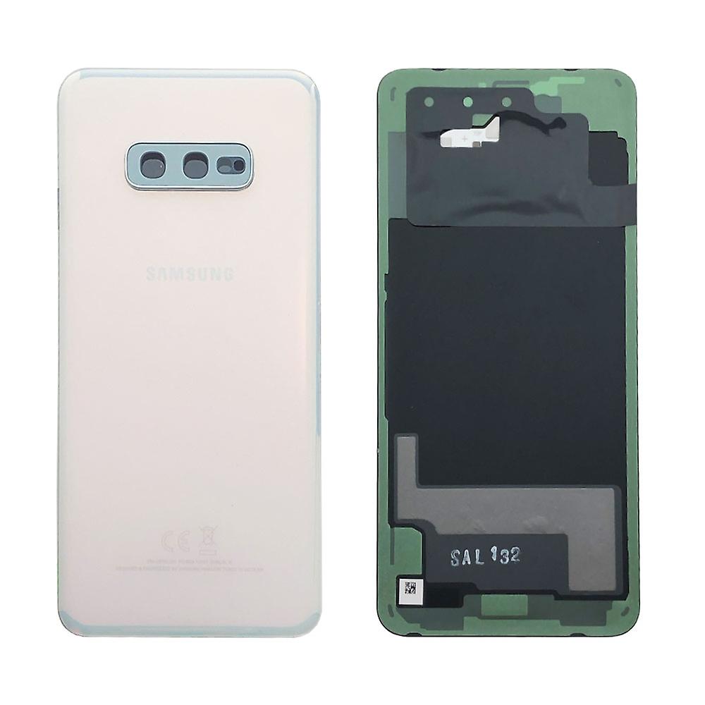 三星GH82-18452F电池盖适用于Galaxy S10e G970F+粘性垫白色棱镜白色新款