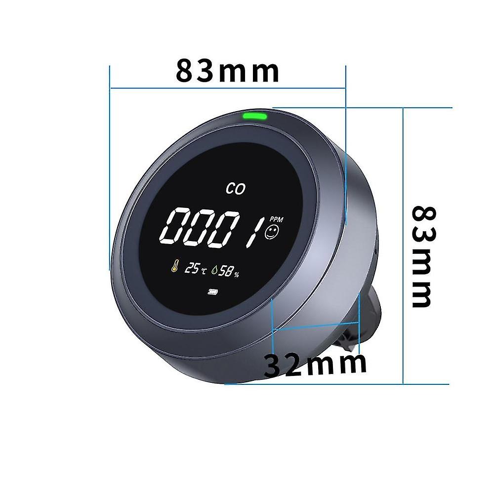 Pth-12 Air Quality Meter Carbon Monoxide Sensor Co Monitor With Temperature Humidity Industry Secur