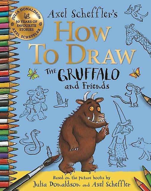 How To Draw The Gruffalo And Friends Paperback Book