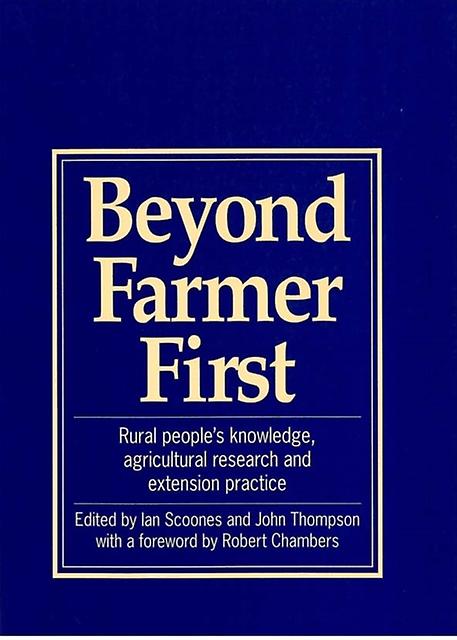 Beyond Farmer First by Ian Scoones Paperback Book