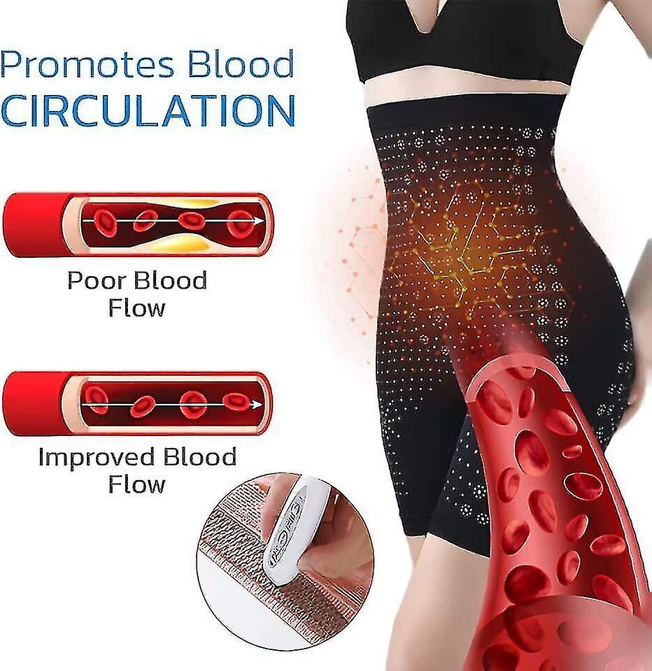 Women Far Infrared Negative Oxygen Ion Fat Burning Tummy Control & Detox Bodysuit