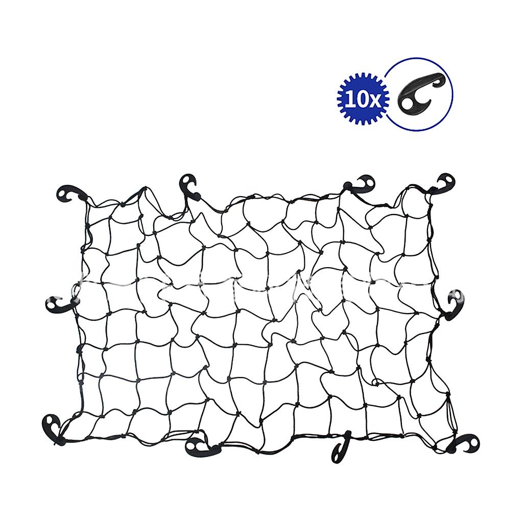 車の雑貨収納整理トラック貨物屋根 - オートネット拡張バンジーメッシュカバー