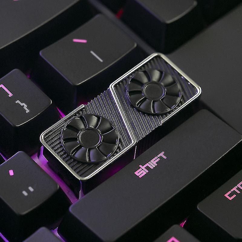 Mx Axis mekaniskt tangentbord Dedikerat zink-aluminiumlegering präglad keycap-knapp R4 höjd Enter Key