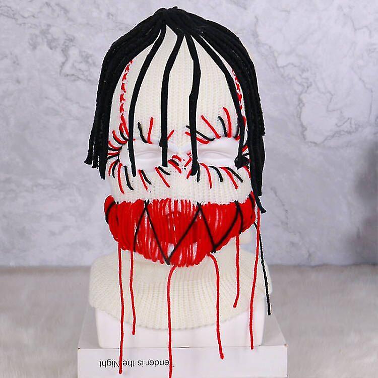 Men Halloween clava Scary Women Knitted Hood Knitted Hat Party Motorcycle Bicycle Ski Cycling Cool Skull Masks