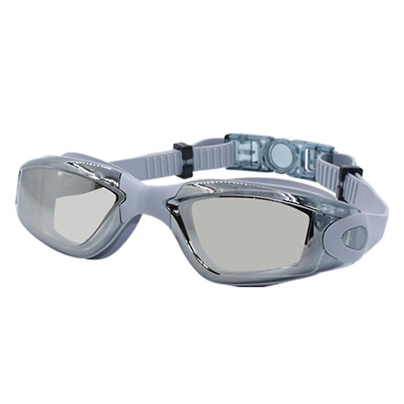 HD Anti-fog ectroplating Swimming Goggles