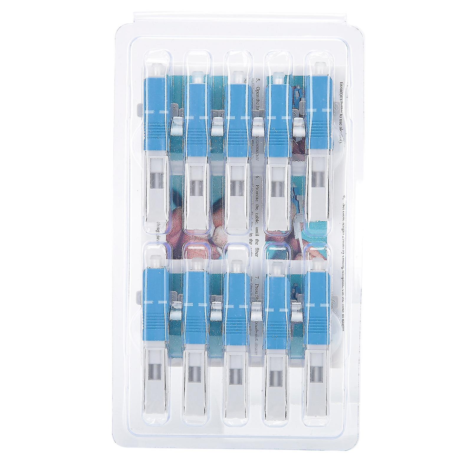 10Pcs Fiber Optic Quick Connector Embedded Type SC/UPC Cold Optical Fast Connecting