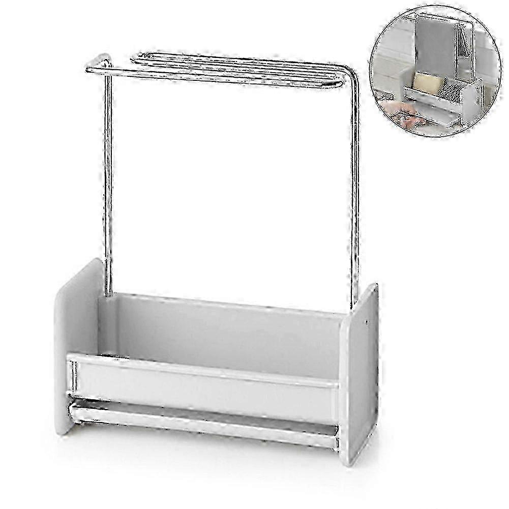 Stainless steel Drain Rack Cleaning Tool Storage Rack for Kitchen