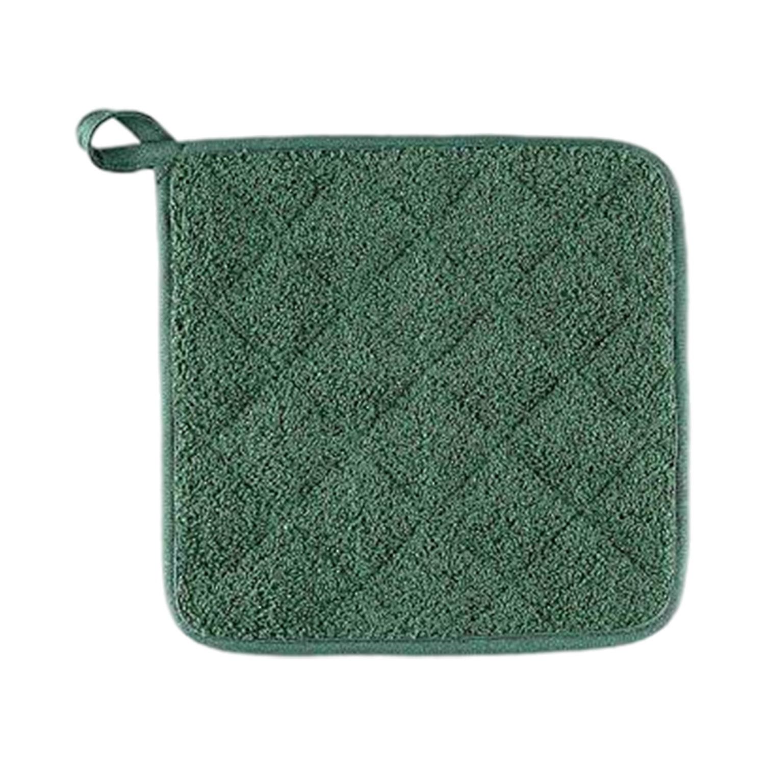 ZHOUBA More Thicken Dinner Plate Mat Cotton Practical Heat-resistant Tableware Mat for Home