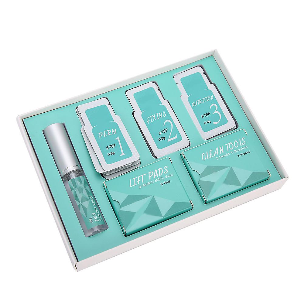 Eyelashes Perming Kit Reusable Eyelash Silicone Patch Curling Set Eyelash Lifting Tool