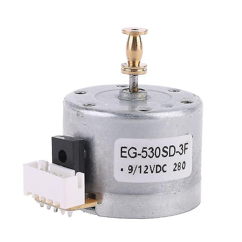 Eg530sd-3f Dc5-12v 3-speed 33/45/78 Rpm Metal Turntables Motor For Record Player Hao