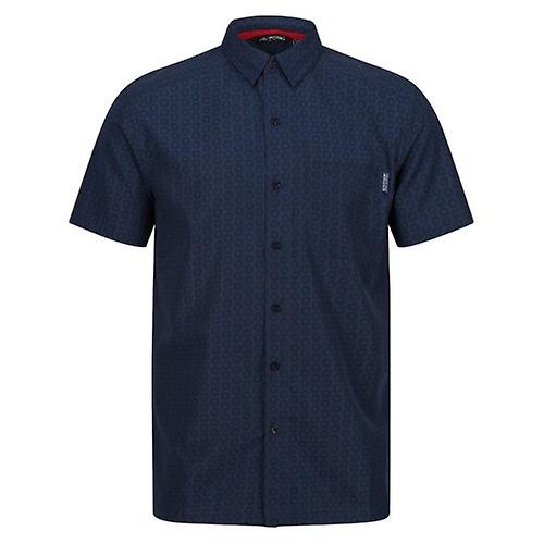 Regatta Mens Mindano VIII Patterned Short-Sleeved Shirt