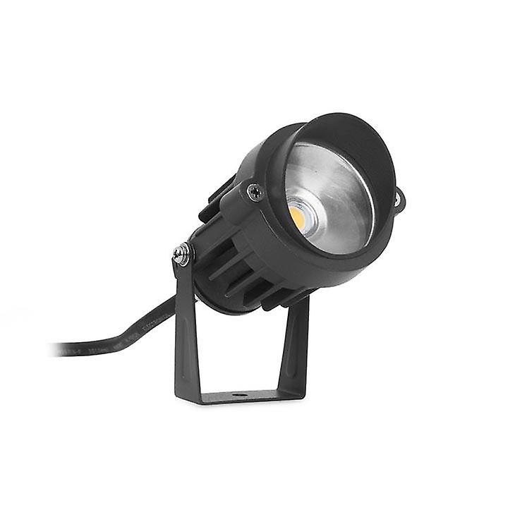 Minimal LED 1 Light Outdoor Spotlight Black IP65