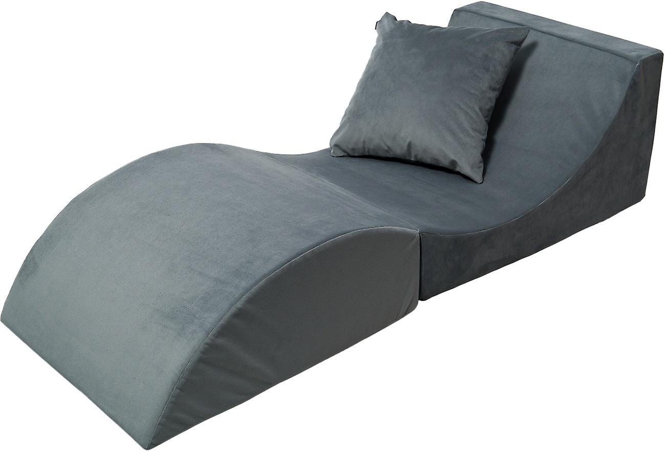 Relax Sofa faltbar grau