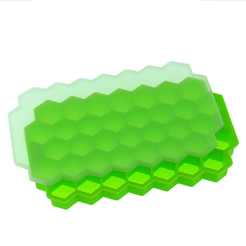 Ice Cube Trays Moids Frozen Storage Containers For Chocolate Cold Drinks With Lid 37 Grids