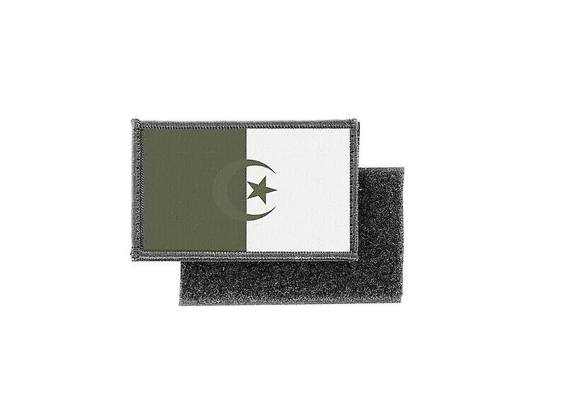 贴片贴片印刷迷彩迷彩徽章阿尔及利亚国旗