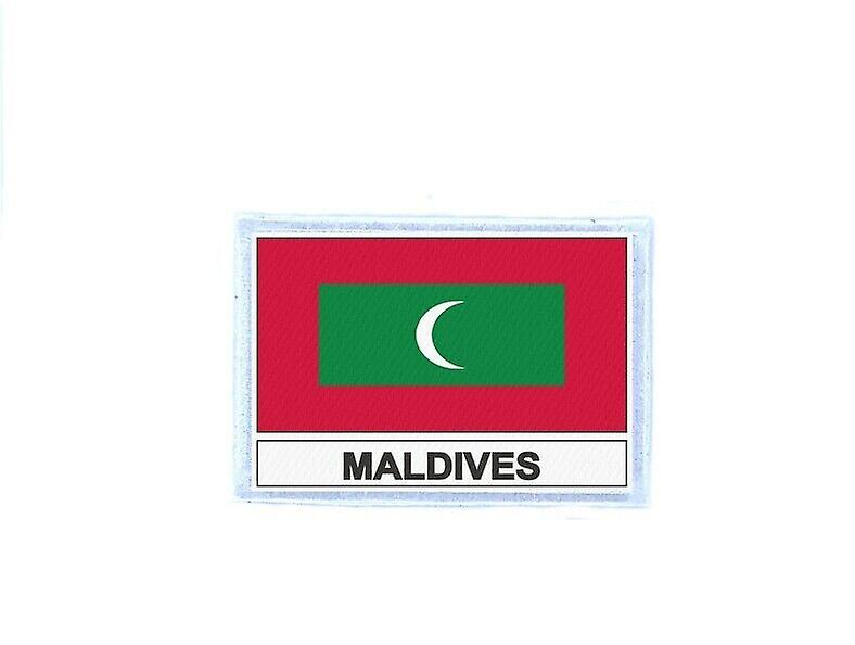 Ecusson patch badge prints flag MV maldives