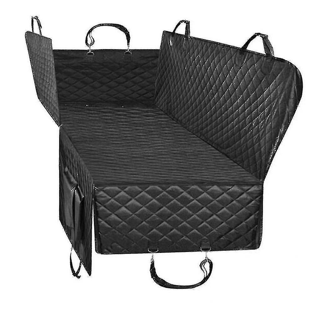 כיסוי מושב לרכב לחיות מחמד כרית בטיחות לכלב מושב אחורי הגנה על מושב אחורי ערסל שחור