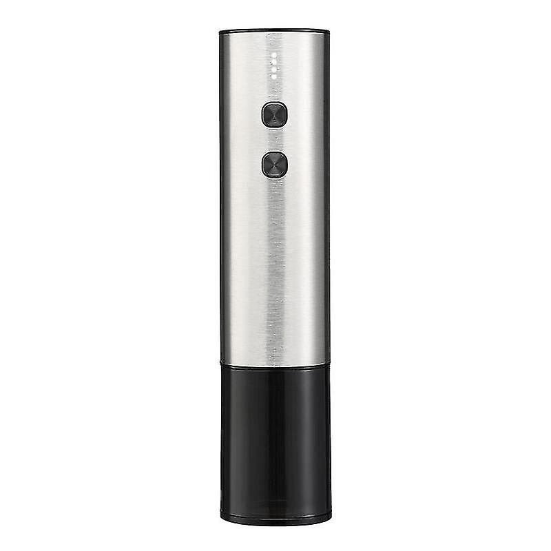 1 Set Electric Wine Opener LED Battery Display Labor-saving Plastic Rechargeable Automatic Corkscrew