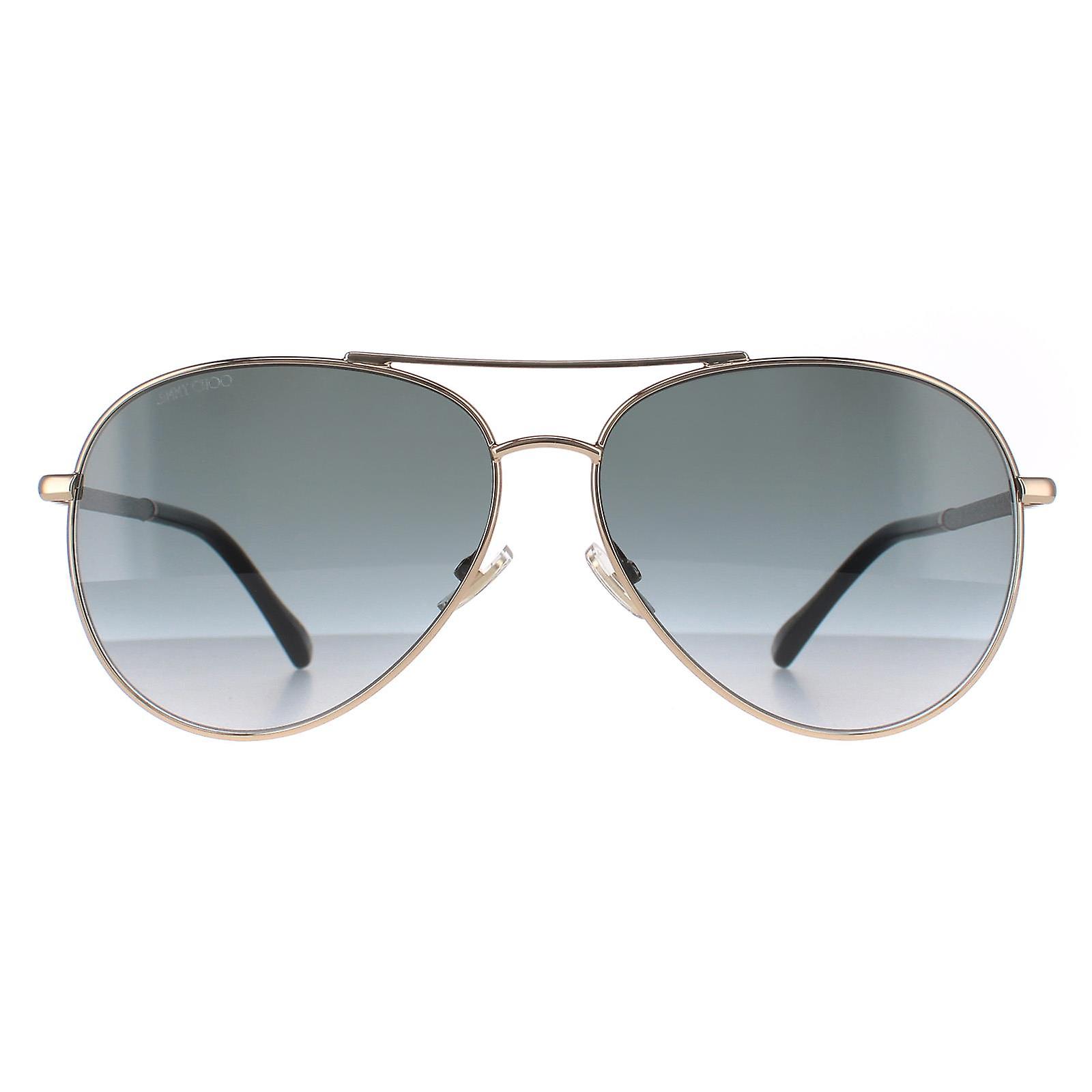 Jimmy Choo 太阳镜 DEVAN/S RHL 9O 金色 黑色 深灰色 渐变