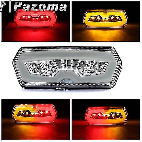 Για Honda Msx /grom 125 Cb650f Cbr650f CTX700n πίσω φως μοτοσικλετών οδήγησε πίσω φως φρένων φλας φλας ενσωματωμένο πίσω φώτα 03-16