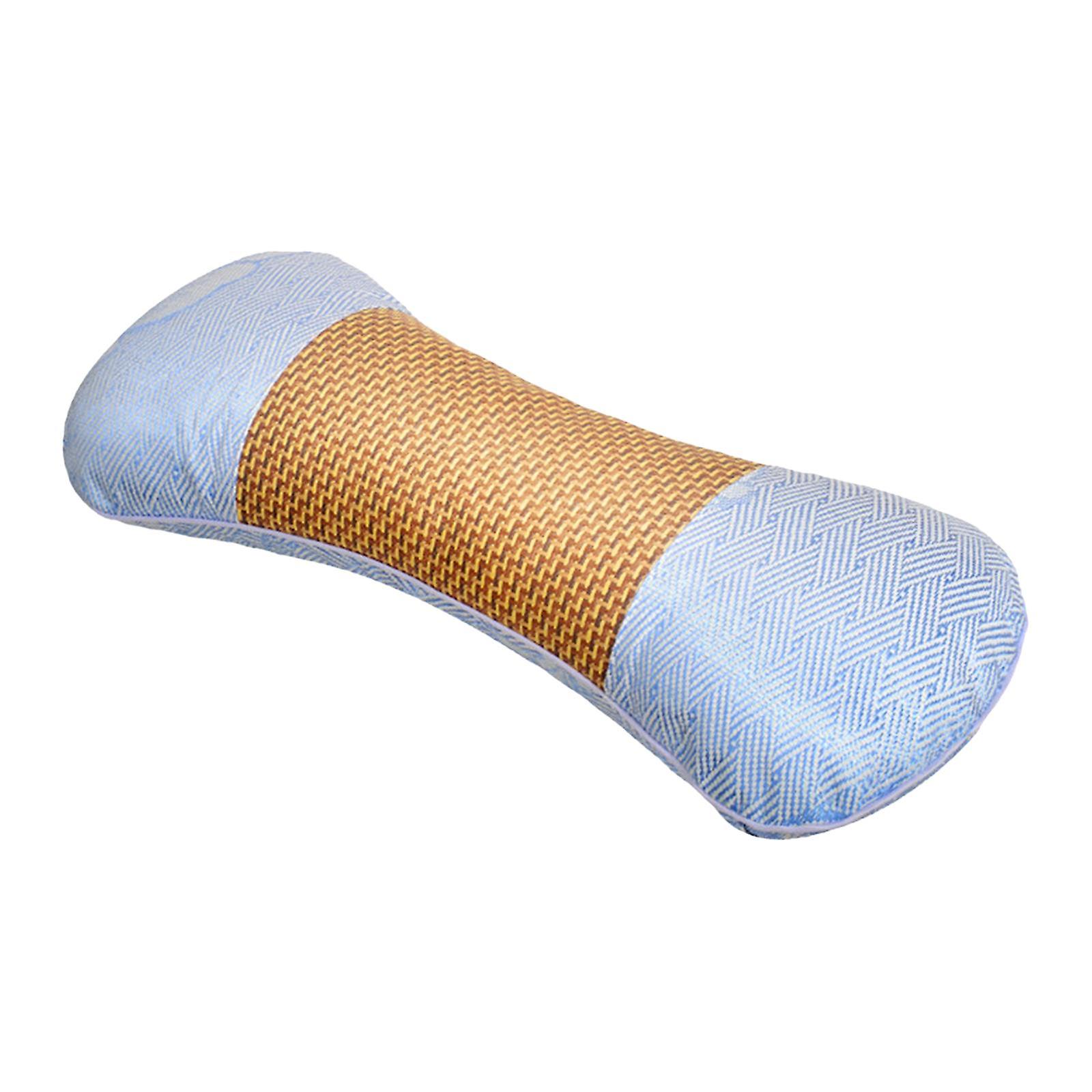 Neck Pillow Support Breathable Comfortable Compact Wormwood Filling for Gift