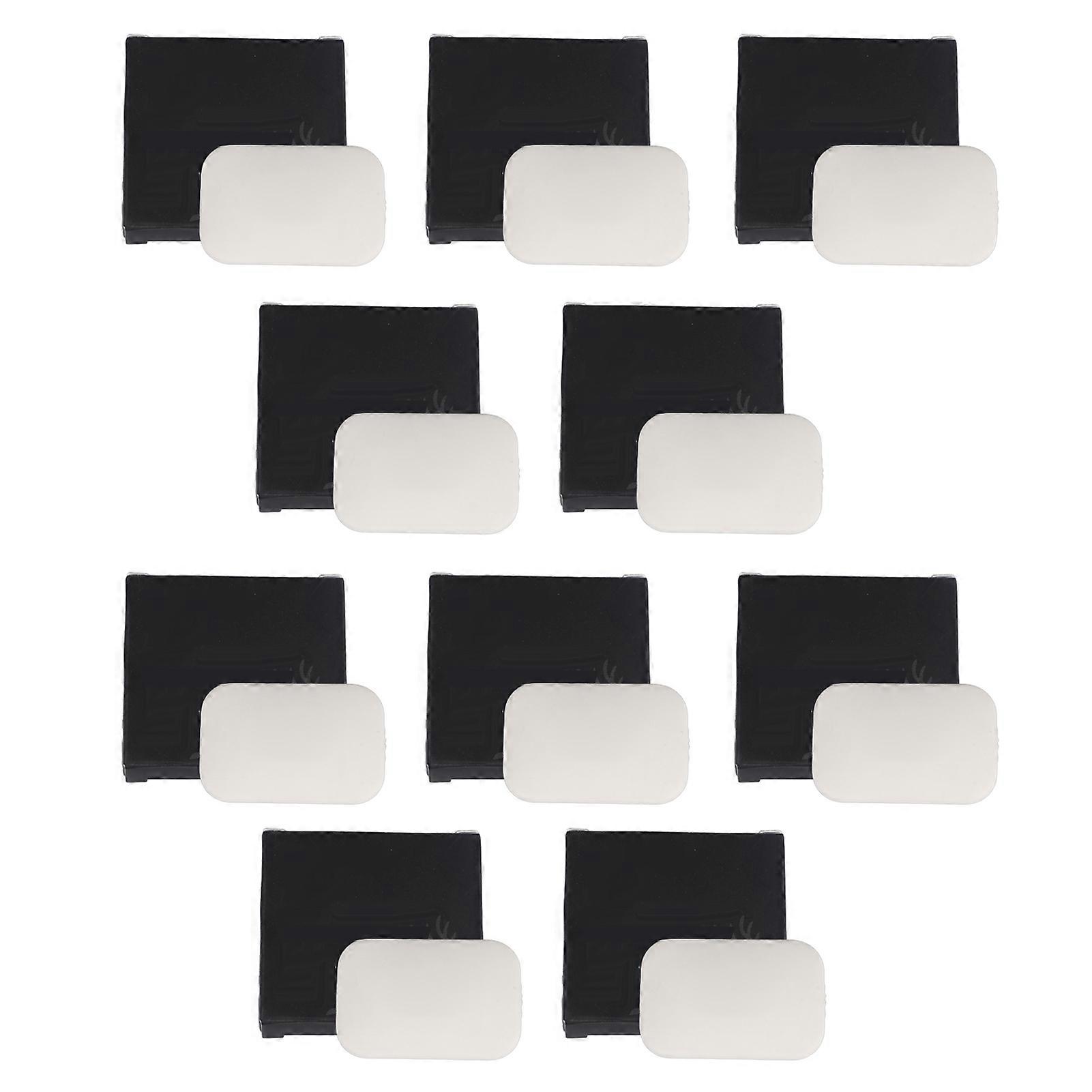 10pcs Drawing Erasers Rectangular Labor Saving Portable Rubber Sketching Erasers for Highlight