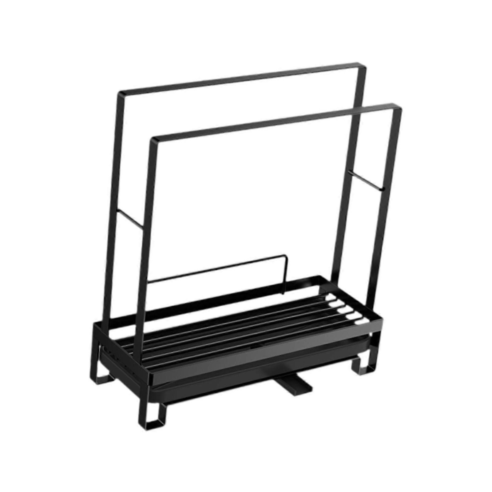 Sink Drain Shelf Rag Rack Drainer Shelf Practical Storage Shelf Kitchen Tool