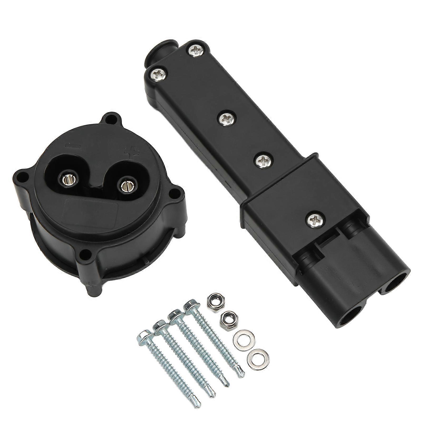48V MAC DC Charger Plug Kit JR1H235A00 JR1H61810200 Repalcement for G19 G22 Electric Club Cars E2U611