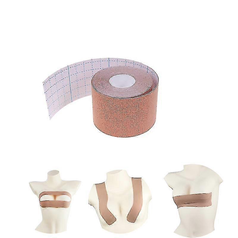 Push-up Boob Tape Breast Lift Adhensive Tape Lift Up Invisible Bra Tape Roll/5m Hfmqv