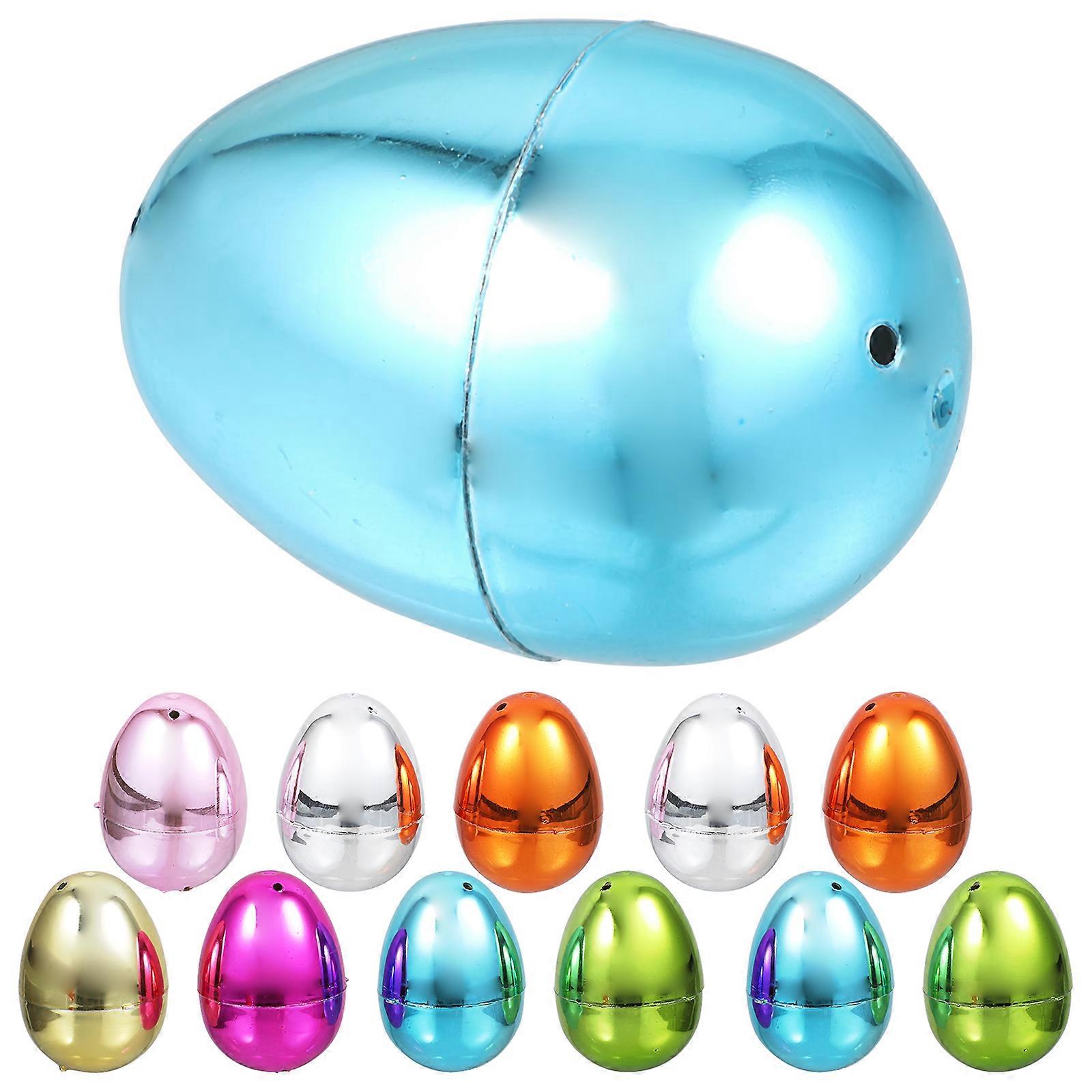 20Pcs Egg Shaped Easter Biscuit Cases Festival Gift Packaging Boxes Party Candies Boxes