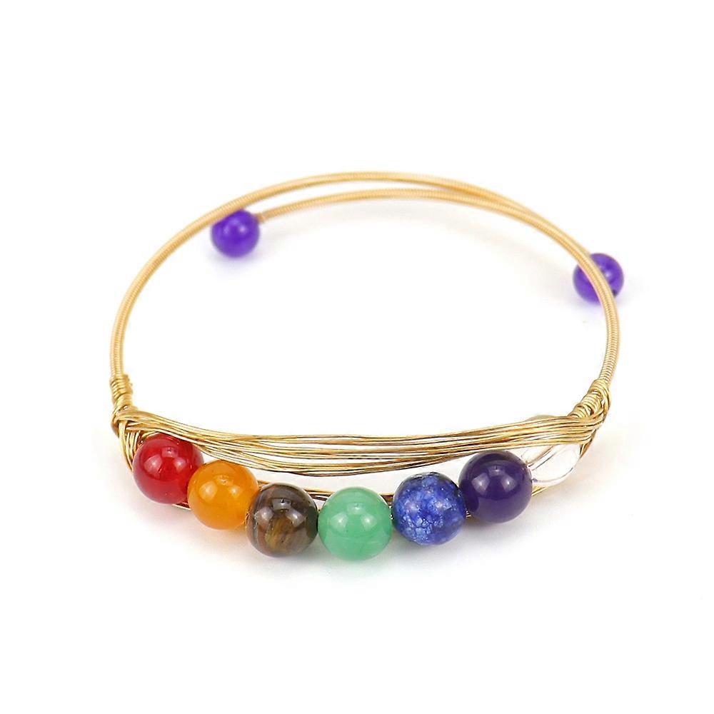 Bracelet - Multicolor Gemstone Serenity - Vibrant Harmony