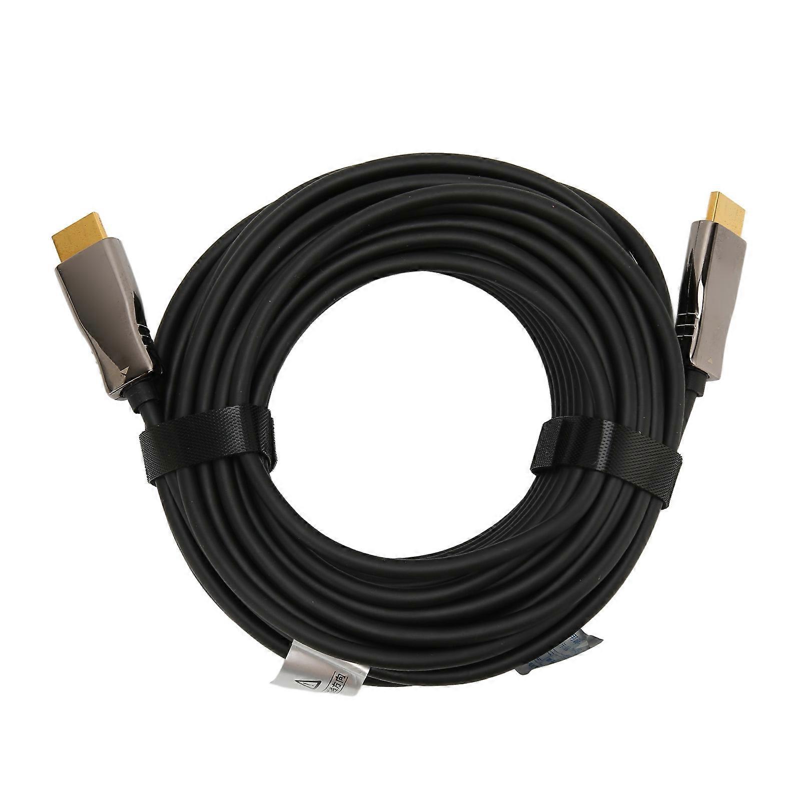 4k Hd Multimedia Interface Cable 18gbps Optical Hd Multimedia Interface To Hd Multimedia Interface Cable Cord 5m / 16.4ft