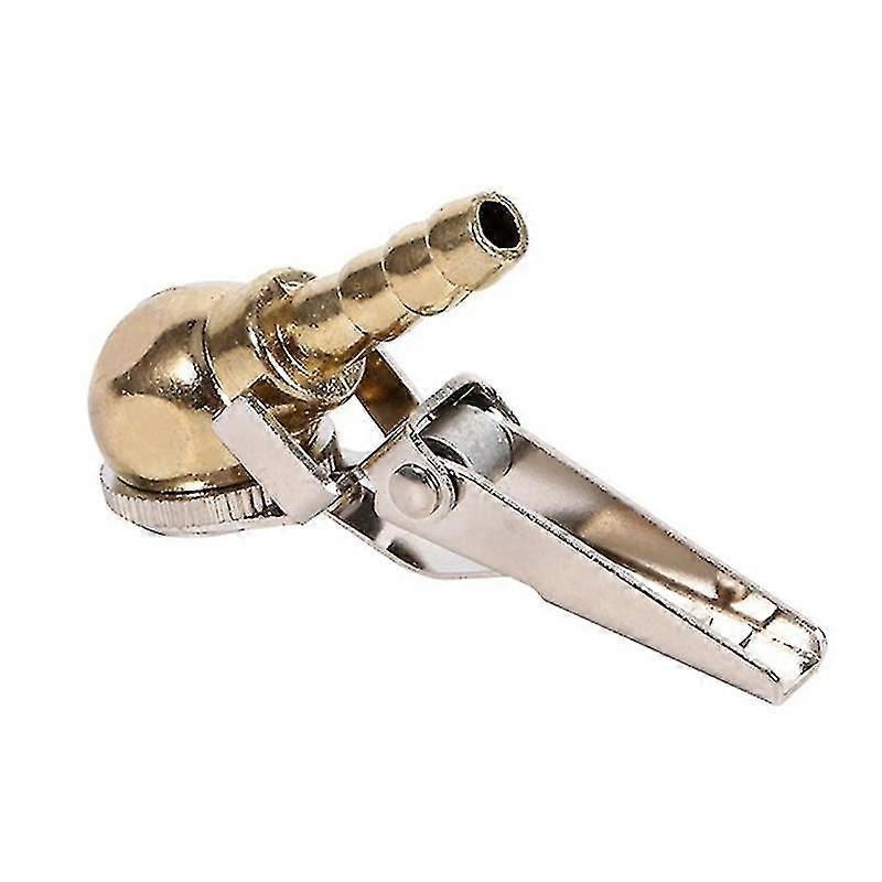 Clip-on Tire Air Chuck Inflator With Valve Stem For Car Tire Repair Tools